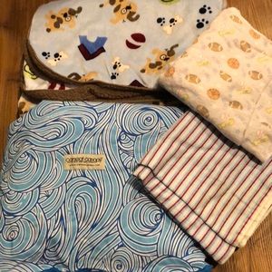 Infant Boy Blanket Bundle